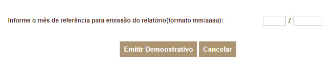 Link para o Demonstrativo